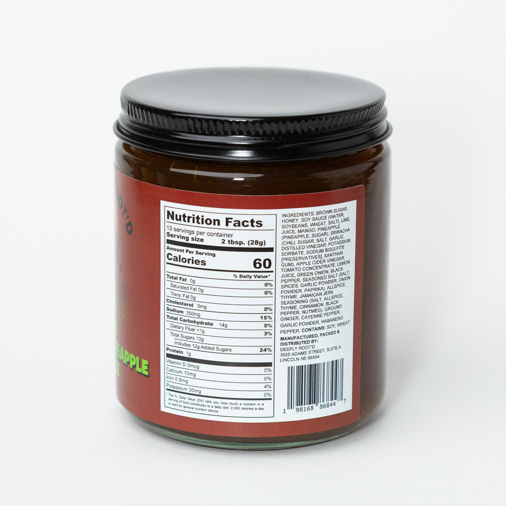 Jerk Mango Pineapple Sauce